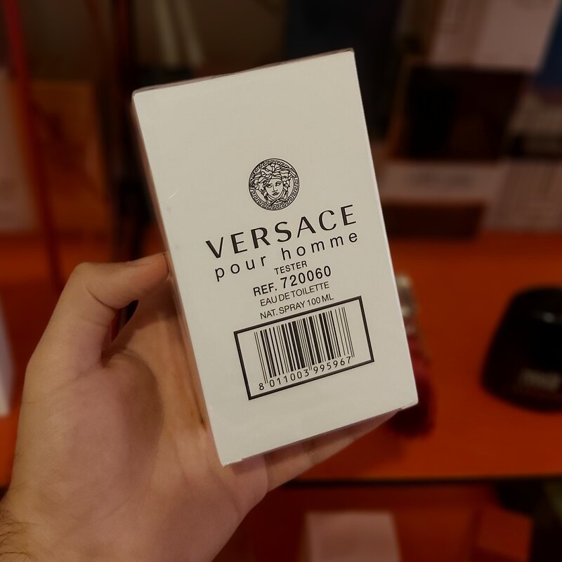 عطر ادکلن مردانه ورساچه پورهوم Versace Pour Homme Tester