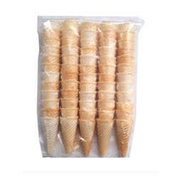 یک بسته 60عددی نان  قیفی دوکی برای شیرینی و حلوا