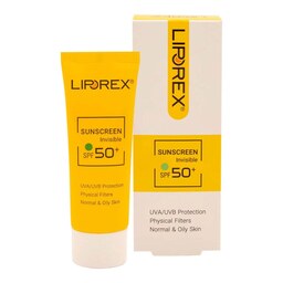 کرم ضد آفتاب پوست خشک و حساس لیپورکس (Liporex) بی رنگ