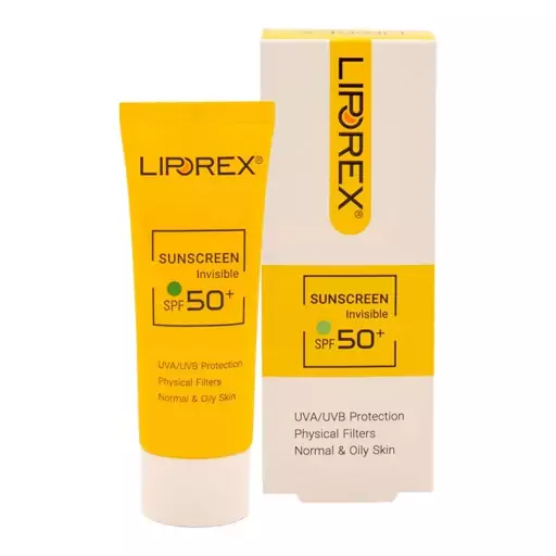 کرم ضد آفتاب پوست خشک و حساس لیپورکس (Liporex) بی رنگ