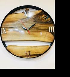 ساعت روستیک چوبی ساعت چوبی ساعت دیواری