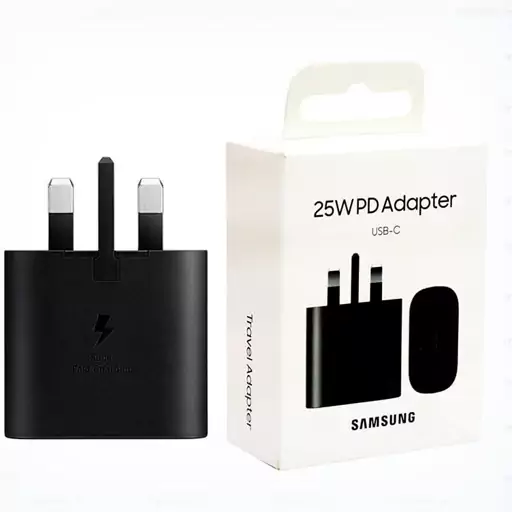 کلگی شارژر 25 واتی سامسونگ مدل SAMSUNG 25W PD Adaptor USB-C