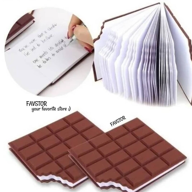 لوازم تحریر فانتزی. دفترچه شکلاتی