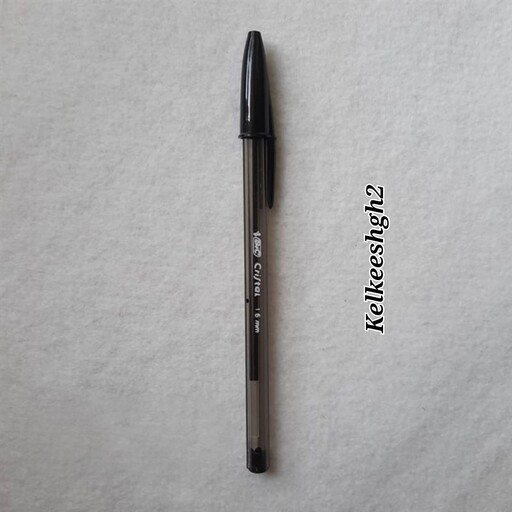 خودکار بیک کریستال لارج 1.6mm مشکی