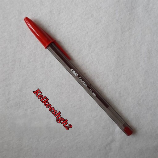 خودکار بیک کریستال لارج 1.6mm قرمز 