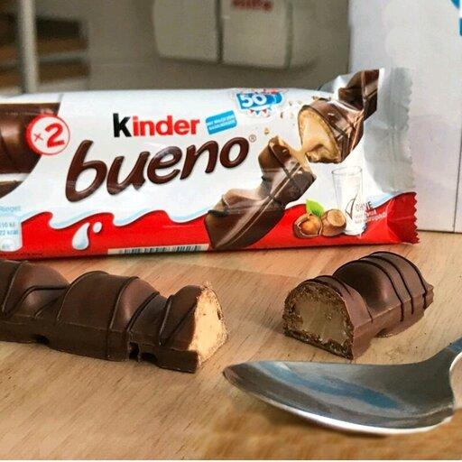 شکلات شیری کرم فندق کیندر بوینو دوتایی kinderbueno