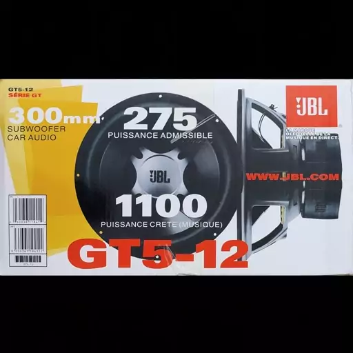 ساب جی بی ال 1100 وات - JBL GT5-12