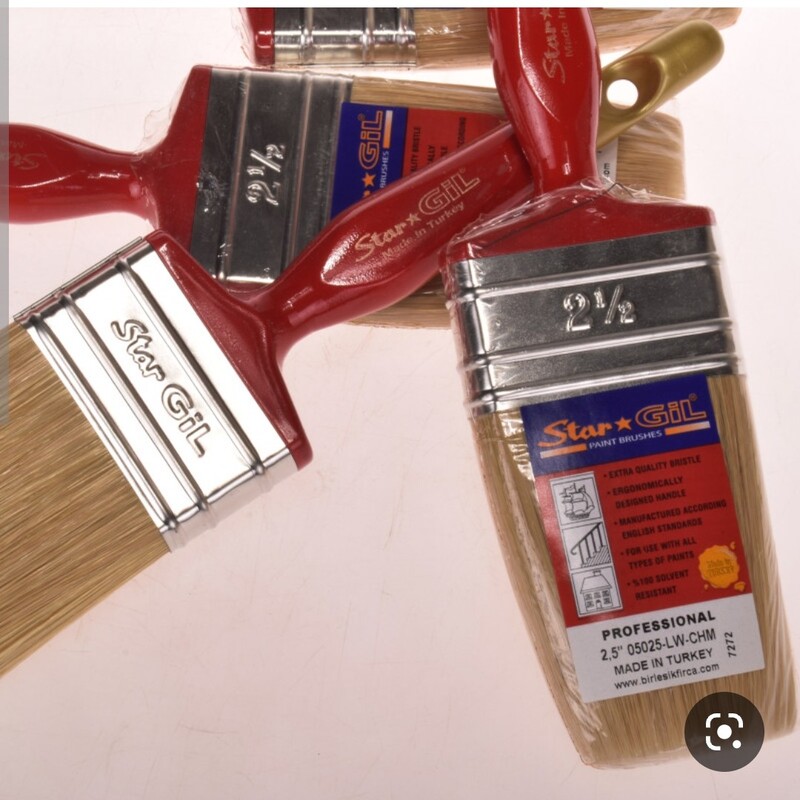 قلم مو همه کاره شماره 1.5 دسته چوبی و موی طبیعی استارگیل 