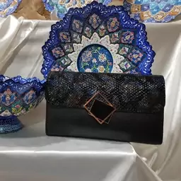 کیف دستی زنانه  چرم گاوی ماری