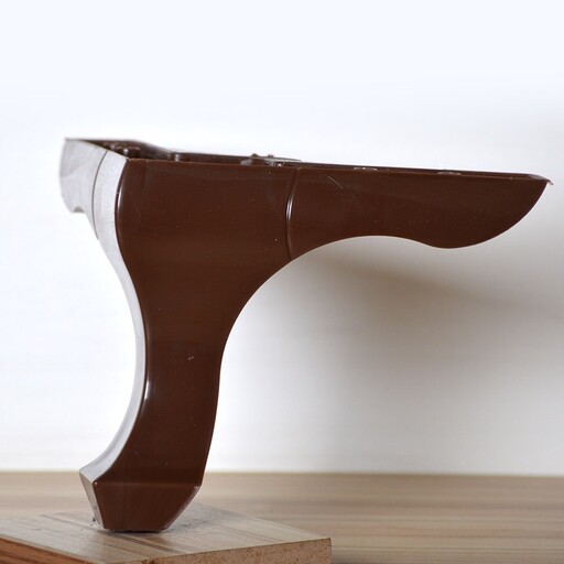 پایه مبل و میز مدل ثم آهویی رنگ قهوه ای بسته 4 عددی