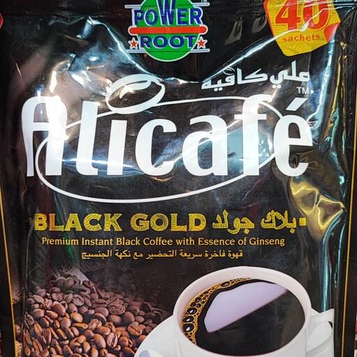 قهوه بلک گلد علی کافه بسته 40 عددی