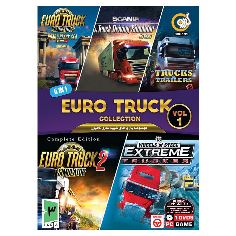 بازی کامپیوتر ب Euro Truck Collection مخصوص PC نشر گردو