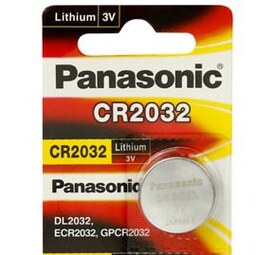 باتری سکه ای Panasonic CR2032 تولید اندونزی