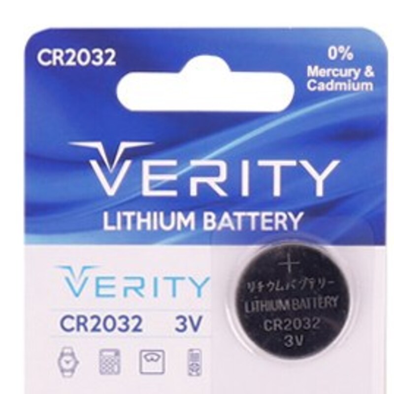 باتری سکه ای Verity CR2032 