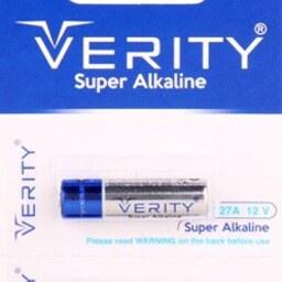 باتری ریموت کنترل Verity Super Alkaline 12V 27A 