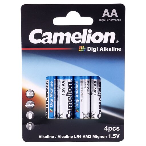 باتری چهارتایی قلمی Camelion Digi Alkaline 1.5V AA