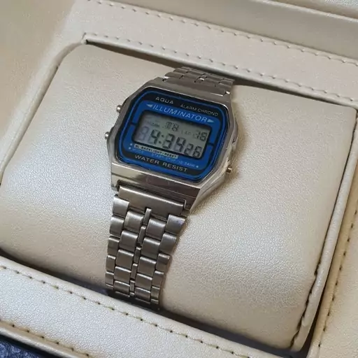 ساعت مچی مردانه و پسرانه کاسیو نمایش دیجیتالی جنس (استیل ) casio