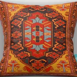 کاور کوسن مخمل 40x40 طرح سارای 1 آرت مان