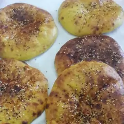 فطیر  نان محلی 