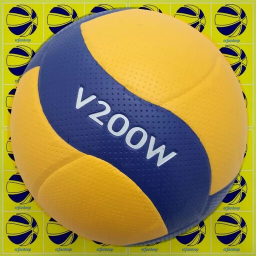 توپ والیبال میکاسا V200W    همراه با تور وسوزن رایگان