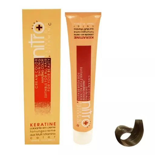 رنگ مو نیترو سری Keratine شماره 9.3 حجم 100 میلی لیتر رنگ بلوند زیتونی روشن 