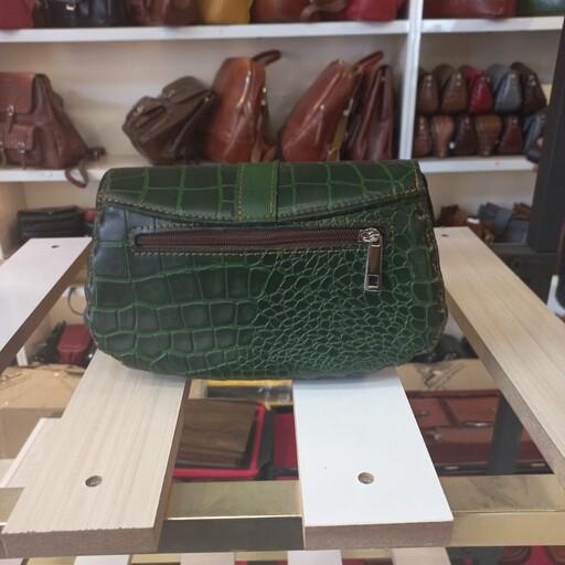 کیف چرم طبیعی گاوی مدل درب پروانه ای با تخفیف ویژه به مناسبت ماه مبارک رمضان
