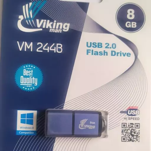 فلش مموری 8 گیگ Viking VM244B 