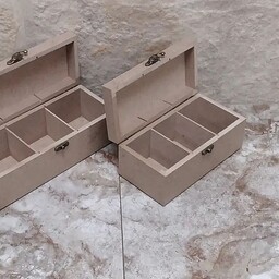 جعبه پذیرایی چوبی سایز کوچک مناسب نظم دهی رنگاچوب