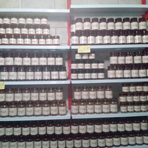 عسل چهل گیاه  نیم کیلویی  با برگه آزمایش  از تولید به مصرف  قیمت زنبور داری