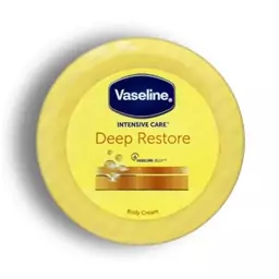 کرم مرطوب کننده و بازسازی کننده بدن وازلین حاوی جو دوسر Vaseline Deep Restore حجم 75 میلی لیتر