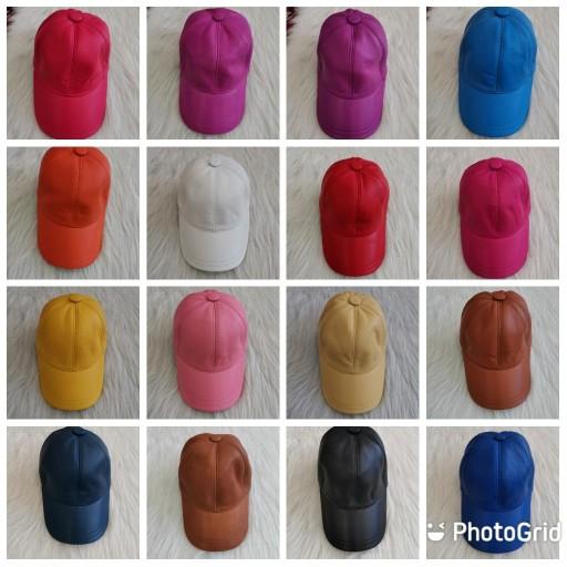 کلاه کپ اسپرت آفتابی(کلاه چرم طبیعی)در انواع رنگبندی مردانه و زنانه ارسال رایگان