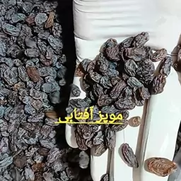 کشمش بی هسته ممتاز  سایه خشک ارگانیک گوشتی و شیرین بدون دم امسالی1403 (نیم کیلویی)