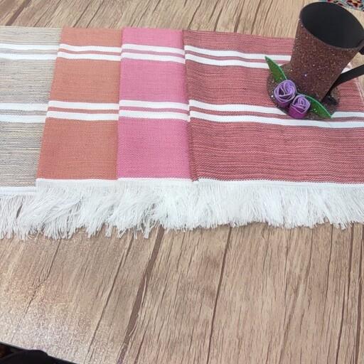 سرویس دستمال نخی با کیفیت طرح پاییزه مناسب برای نظافت و استفاده کودکان