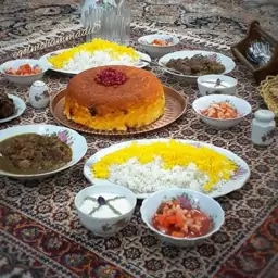 سفره ورومیزی قلمکاری سنتی جدید.