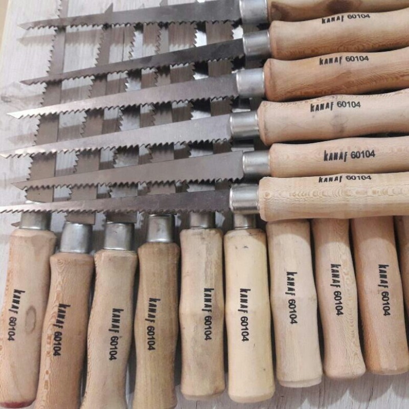 اره چاقویی دسته چوبی