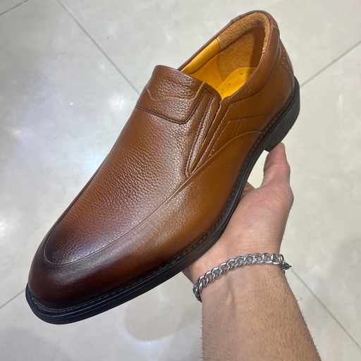 کفش رسمی مردانه تمام چرم در دو رنگ باضمانت از سایز 40 تا 44