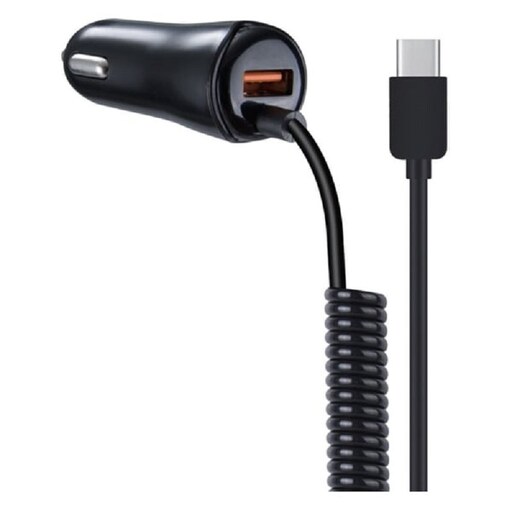 شارژر فندکی دو کاره مدل اکسپلور xp c29 تایپ سی همراه با خروجی usb