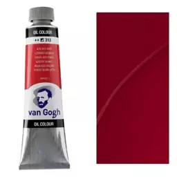 رنگ روغن ون گوگ AZO RED DEEP حجم 40 میل کد 313 سری 1