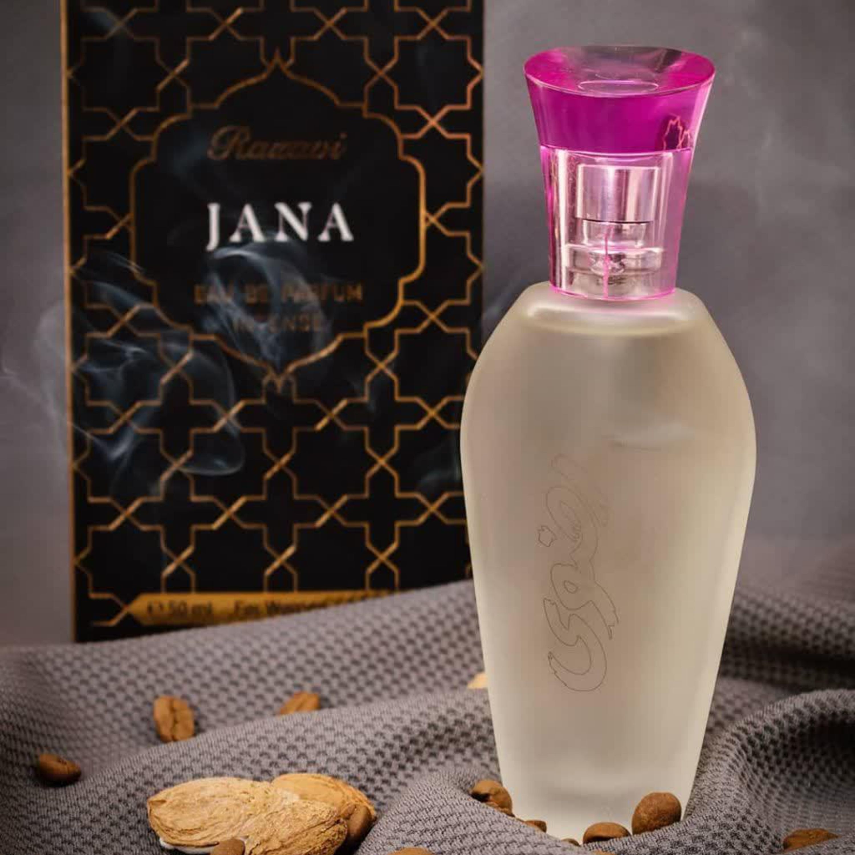 101191-عطر رضوی جانا زنانه-50میلی لیتر با بسته بندی شرکتی و اورجینال