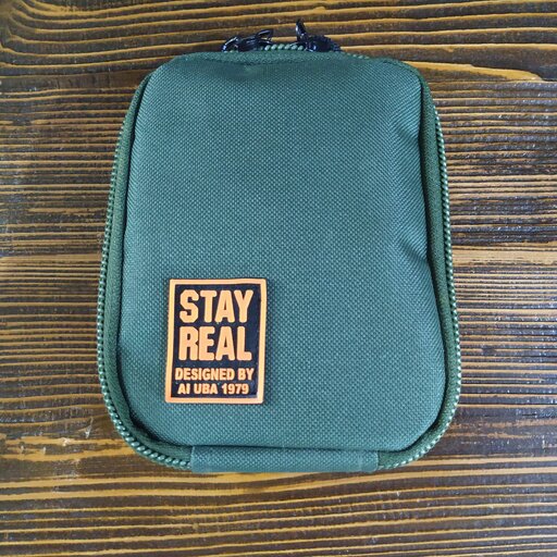 کیف  تاکتیکال دستی و کمری  STAY REAL رنگ سبز 