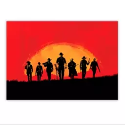 تابلو شاسی مدل Red Dead Redemption 2 کد 9