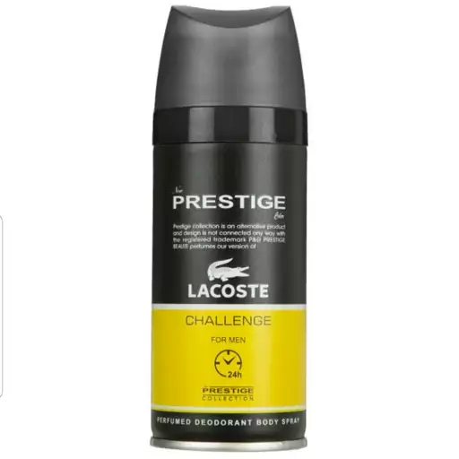 اسپری پرستیژ خوشبو کننده بدن مردانه مدل Lacoste حجم 150 میل