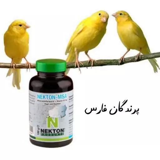 نکتون (ام اس آ) پک 20 گرمی پرندگان فارس.غنی از  دی3 و عناصر کمیاب