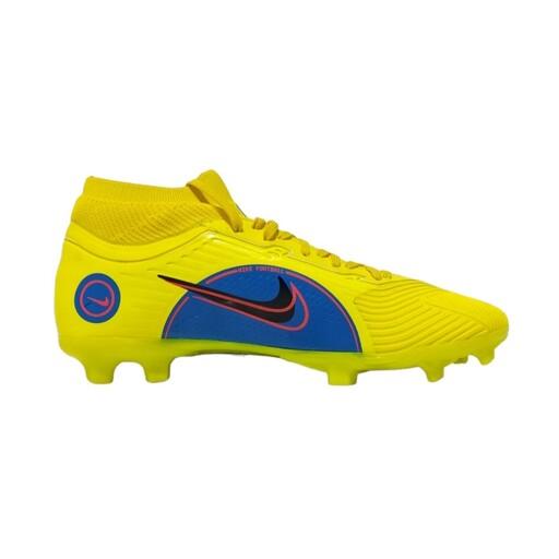 کفش فوتبال نایک مرکوریال ساقدار مردانه رنگ زرد 