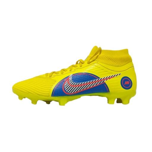 کفش فوتبال نایک مرکوریال ساقدار مردانه رنگ زرد 
