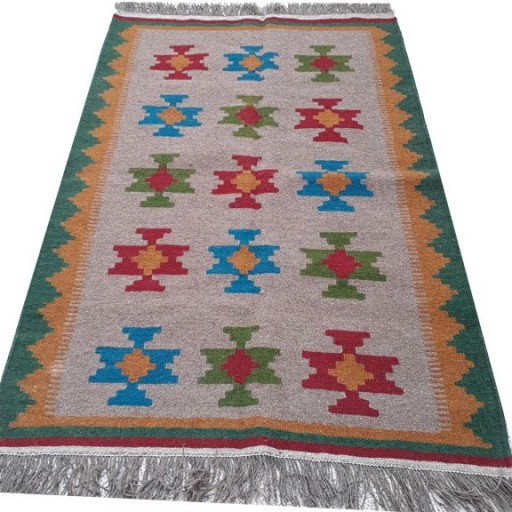 گلیم پشمی بزرگ