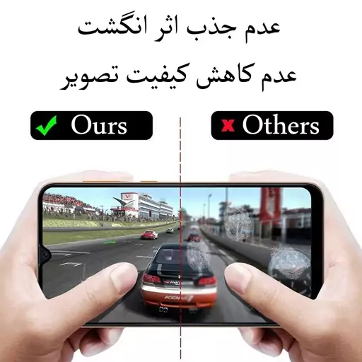 گلس سرامیکی مات مناسب برای گوشی موبایل سامسونگ Galaxy M02S پک 4 عددی