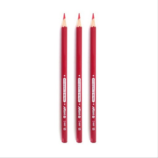 3عدد مداد قرمز آریا