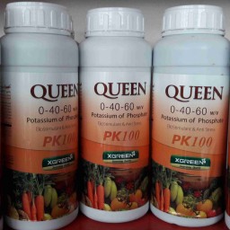 کود کویین(Queen) pk100 شامل عناصر پتاسیم و فسفر می باشد