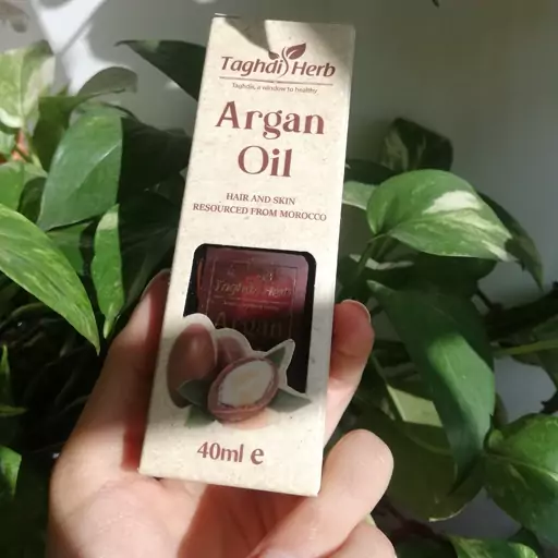 روغن مو گیاهی آرگان حجم 40 میلی

